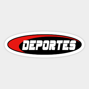 Deportes! Sticker